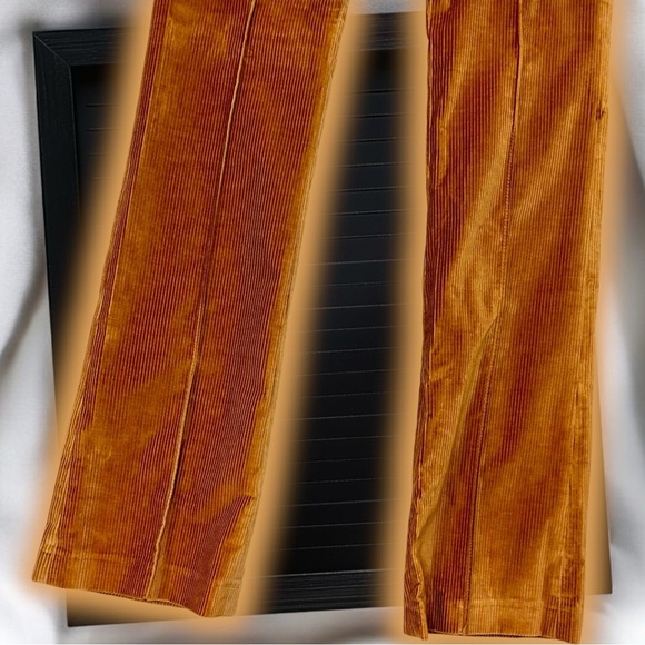 NWT Frame Denim ‘Pintuck Corduroy Trousers’ in “Camel” Size 0 - Picture 6 of 16